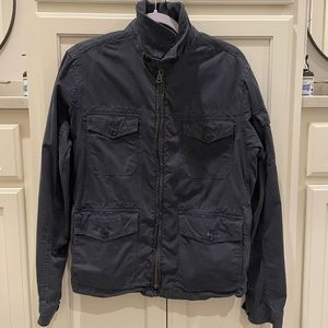 Navy blue JCrew military jacket